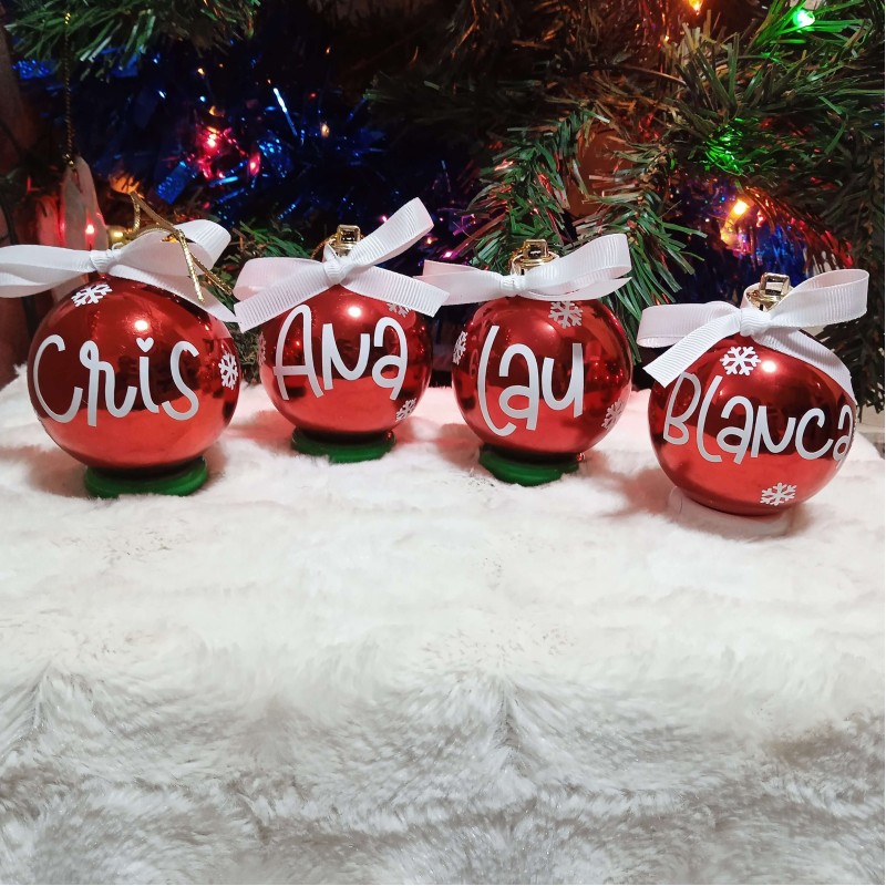 Bolas de Navidad personalizadas